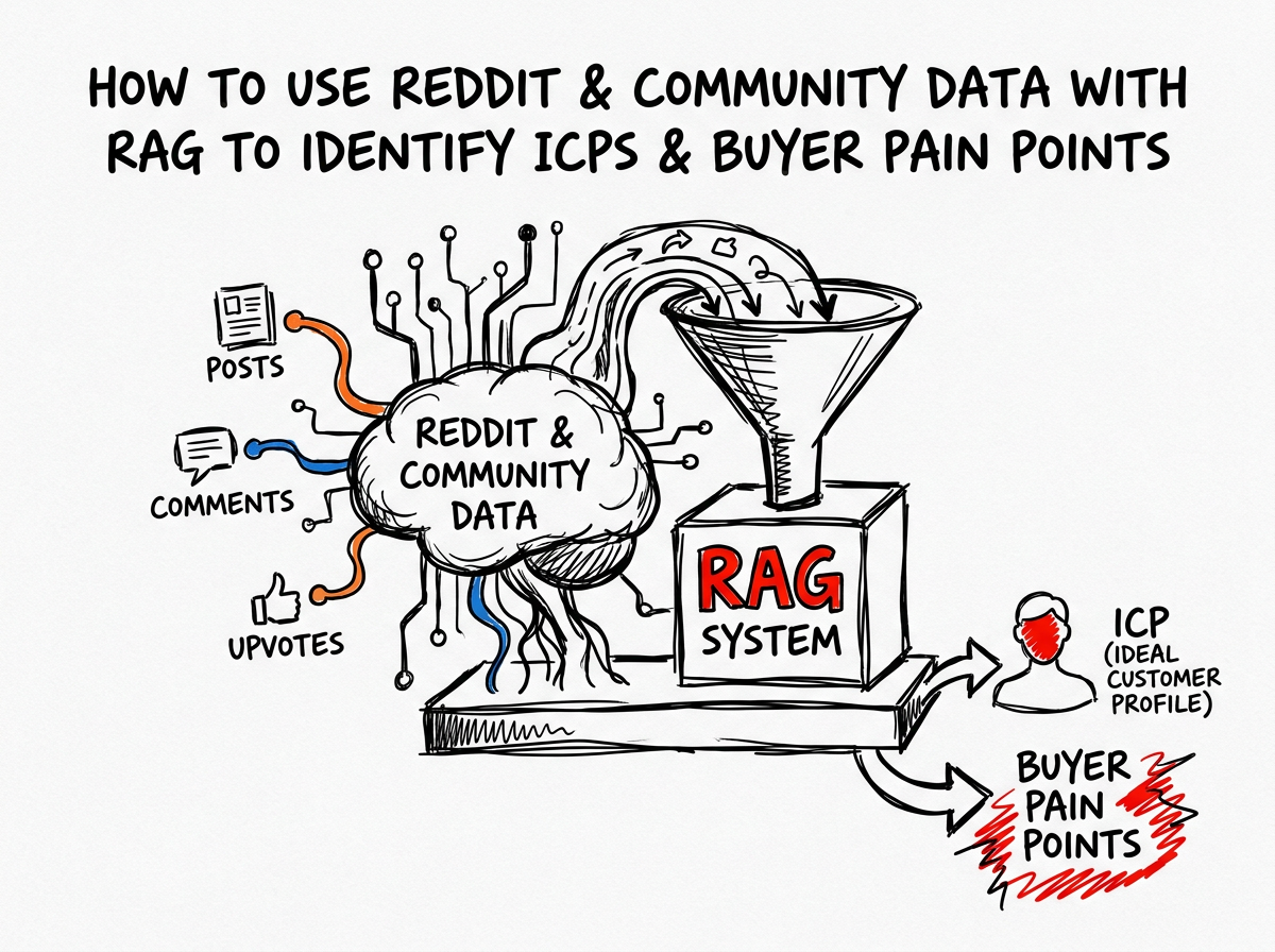 How to Use Reddit and Community Data with RAG to Identify ICPs and Buyer Pain Points